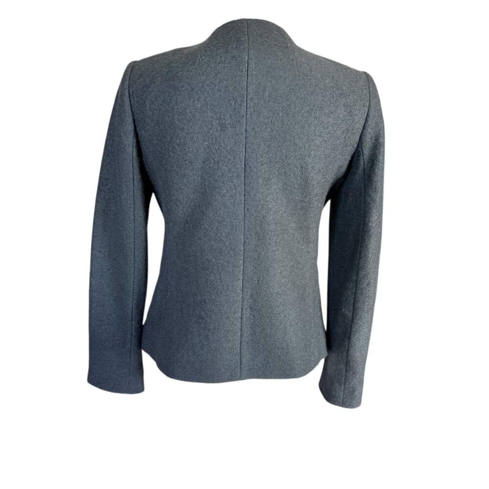 Talbots Black Double Breasted Fully Lined Wool Ja… - image 4